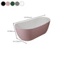 Modern Antique Finish Soaking Bathtub Stand Alone Oval Bath Tub Clearhalo 'Bathroom Remodel & Bathroom Fixtures' 'Bathtubs' 'Home Improvement' 'home_improvement' 'home_improvement_bathtubs' 'Showers & Bathtubs' 7205378