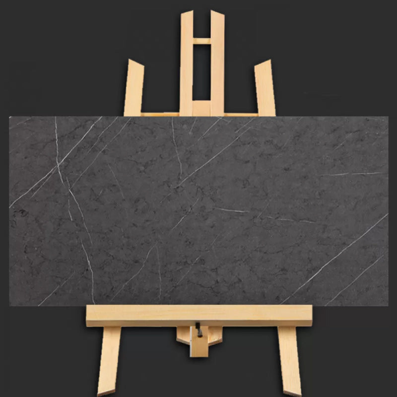 Grey Laminate Floor Slip Resistant Tongue and groove locking Laminate Black Clearhalo 'Flooring 'Home Improvement' 'home_improvement' 'home_improvement_laminate_flooring' 'Laminate Flooring' 'laminate_flooring' Walls and Ceiling' 7205503