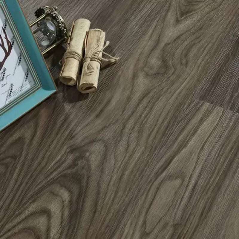 Grey Laminate Floor Slip Resistant Tongue and groove locking Laminate Dark Brown Clearhalo 'Flooring 'Home Improvement' 'home_improvement' 'home_improvement_laminate_flooring' 'Laminate Flooring' 'laminate_flooring' Walls and Ceiling' 7205533