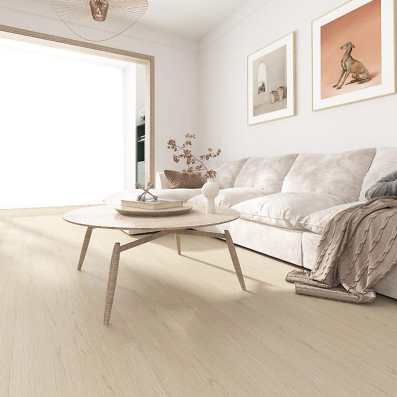 Beige Artificial Wood Laminate Plank Flooring Scratch Resistant Laminate Floor Clearhalo 'Flooring 'Home Improvement' 'home_improvement' 'home_improvement_laminate_flooring' 'Laminate Flooring' 'laminate_flooring' Walls and Ceiling' 7205554