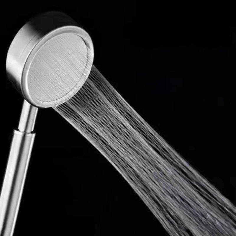 Metal Handheld Shower Head Modern Style Wall-mounted Shower Head Silver Small pretty waist Water Outlet Hand Shower Clearhalo 'Bathroom Remodel & Bathroom Fixtures' 'Home Improvement' 'home_improvement' 'home_improvement_shower_heads' 'Shower Heads' 'shower_heads' 'Showers & Bathtubs Plumbing' 'Showers & Bathtubs' 7205596