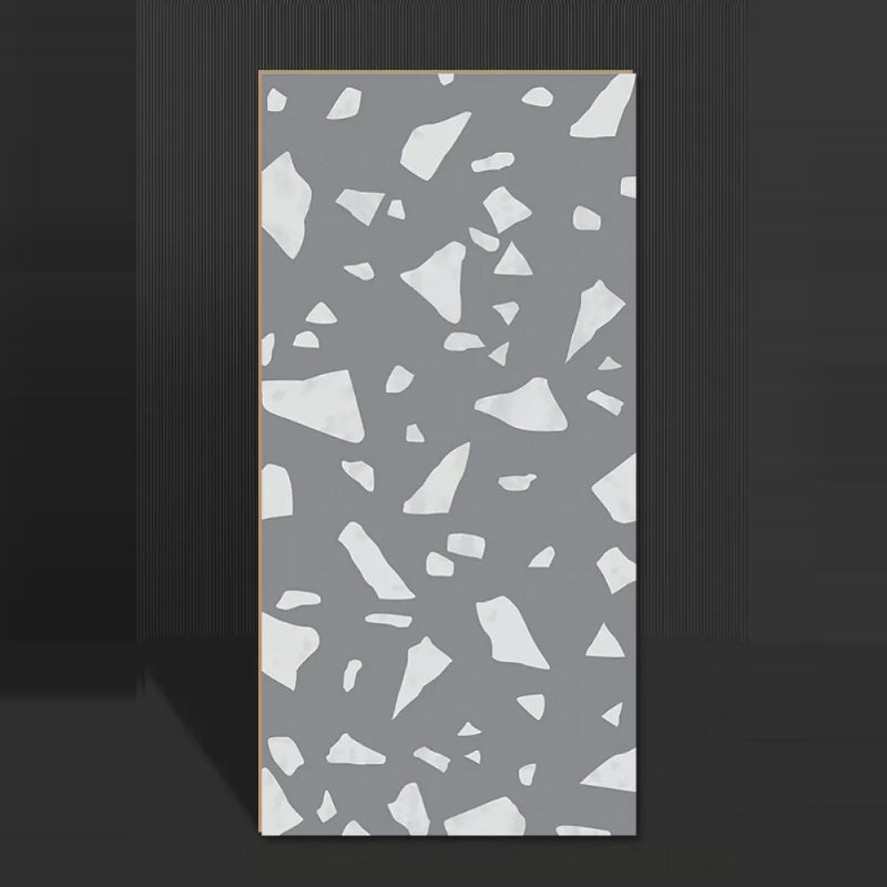 Modern Laminate Floor Click-Lock Slip Resistant Laminate Plank Flooring White Gray Clearhalo 'Flooring 'Home Improvement' 'home_improvement' 'home_improvement_laminate_flooring' 'Laminate Flooring' 'laminate_flooring' Walls and Ceiling' 7205699