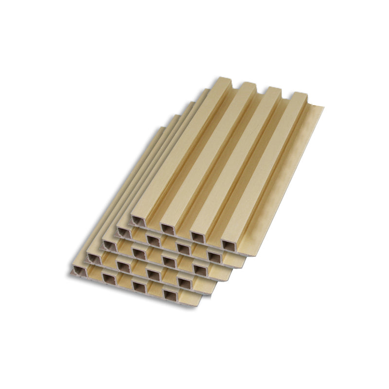 Shiplap Wood Wall Paneling Modern Indoor Waterproof Wall Paneling Gold Clearhalo 'Flooring 'Home Improvement' 'home_improvement' 'home_improvement_wall_paneling' 'Wall Paneling' 'wall_paneling' 'Walls & Ceilings' Walls and Ceiling' 7205728