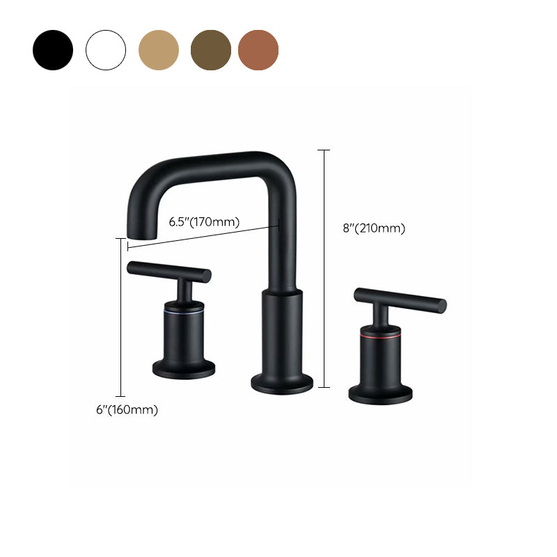 Luxury Vessel Faucet 3 Holes High-Arc Vessel Sink Bathroom Faucet Clearhalo 'Bathroom Remodel & Bathroom Fixtures' 'Bathroom Sink Faucets' 'Bathroom Sinks & Faucet Components' 'bathroom_sink_faucets' 'Home Improvement' 'home_improvement' 'home_improvement_bathroom_sink_faucets' 7205801