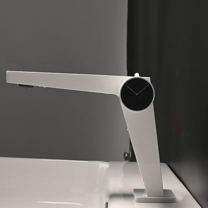 Contemporary Vessel Sink Faucet Knob Handle Bathroom Vessel Faucet Blanco Drain Not Included Clearhalo 'bathroom_sink_faucets' 'Conjunta de Baño y Conjunta de Grifo' 'Coronamiento de Baño y Dispositivo de Baño' 'Grifo del lavabo del baño' 'Hogar' 'home_improvement' 'home_improvement_bathroom_sink_faucets' 'Mejoras para el hogar' 7205842
