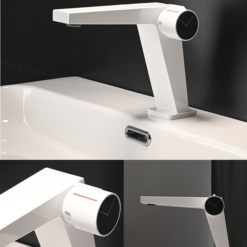 Contemporary Vessel Sink Faucet Knob Handle Bathroom Vessel Faucet Clearhalo 'bathroom_sink_faucets' 'Conjunta de Baño y Conjunta de Grifo' 'Coronamiento de Baño y Dispositivo de Baño' 'Grifo del lavabo del baño' 'Hogar' 'home_improvement' 'home_improvement_bathroom_sink_faucets' 'Mejoras para el hogar' 7205850