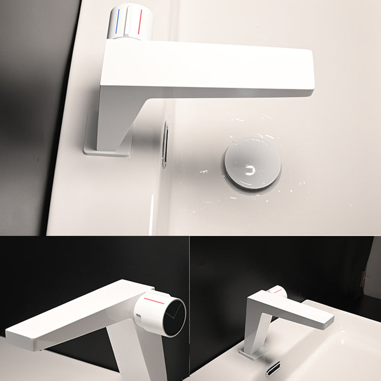Contemporary Vessel Sink Faucet Knob Handle Bathroom Vessel Faucet Clearhalo 'bathroom_sink_faucets' 'Conjunta de Baño y Conjunta de Grifo' 'Coronamiento de Baño y Dispositivo de Baño' 'Grifo del lavabo del baño' 'Hogar' 'home_improvement' 'home_improvement_bathroom_sink_faucets' 'Mejoras para el hogar' 7205851