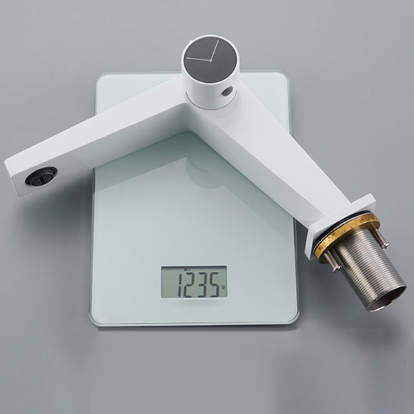Contemporary Vessel Sink Faucet Knob Handle Bathroom Vessel Faucet Clearhalo 'bathroom_sink_faucets' 'Conjunta de Baño y Conjunta de Grifo' 'Coronamiento de Baño y Dispositivo de Baño' 'Grifo del lavabo del baño' 'Hogar' 'home_improvement' 'home_improvement_bathroom_sink_faucets' 'Mejoras para el hogar' 7205853
