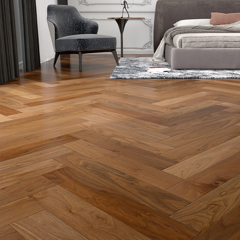 Traditional Flooring Tiles Solid Wood Wire Brushed Flooring with Click Lock Clearhalo 'Flooring 'Hardwood Flooring' 'hardwood_flooring' 'Home Improvement' 'home_improvement' 'home_improvement_hardwood_flooring' Walls and Ceiling' 7206071
