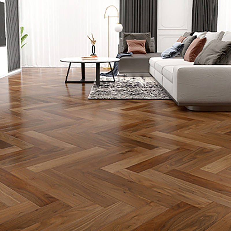 Traditional Flooring Tiles Solid Wood Wire Brushed Flooring with Click Lock Clearhalo 'Flooring 'Hardwood Flooring' 'hardwood_flooring' 'Home Improvement' 'home_improvement' 'home_improvement_hardwood_flooring' Walls and Ceiling' 7206081