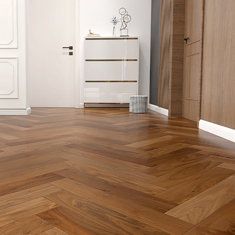 Traditional Flooring Tiles Solid Wood Wire Brushed Flooring with Click Lock Clearhalo 'Flooring 'Hardwood Flooring' 'hardwood_flooring' 'Home Improvement' 'home_improvement' 'home_improvement_hardwood_flooring' Walls and Ceiling' 7206083