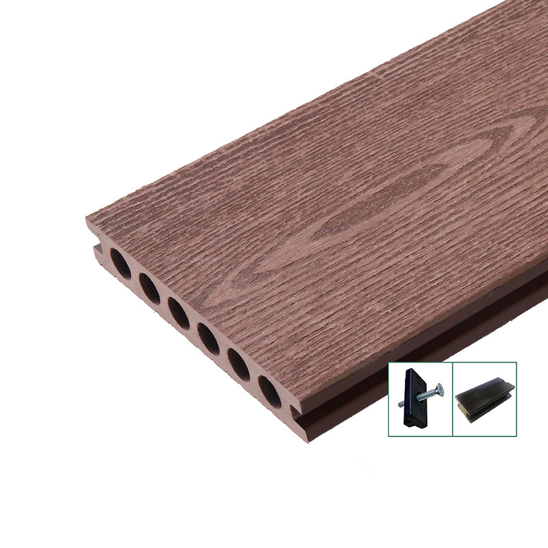 Classic Outdoor Tile Flooring Plain Engineered Wood Floor Planks Walnut Clearhalo 'Flooring 'Hardwood Flooring' 'hardwood_flooring' 'Home Improvement' 'home_improvement' 'home_improvement_hardwood_flooring' Walls and Ceiling' 7206138