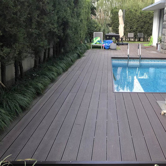 Wire Brushed Wooden Wall Plank Engineered Hardwood Deck Tiles Clearhalo 'Flooring 'Hardwood Flooring' 'hardwood_flooring' 'Home Improvement' 'home_improvement' 'home_improvement_hardwood_flooring' Walls and Ceiling' 7206272
