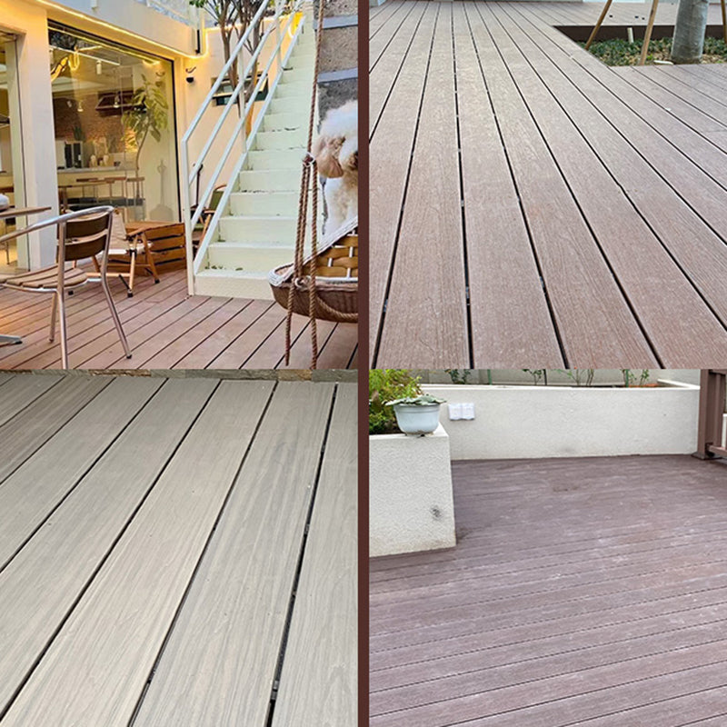 Outdoor Laminate Flooring Water Resistant Hole Laminate Flooring Clearhalo 'Home Improvement' 'home_improvement' 'home_improvement_outdoor_deck_tiles_planks' 'Outdoor Deck Tiles & Planks' 'Outdoor Flooring & Tile' 'Outdoor Remodel' 'outdoor_deck_tiles_planks' 7206558