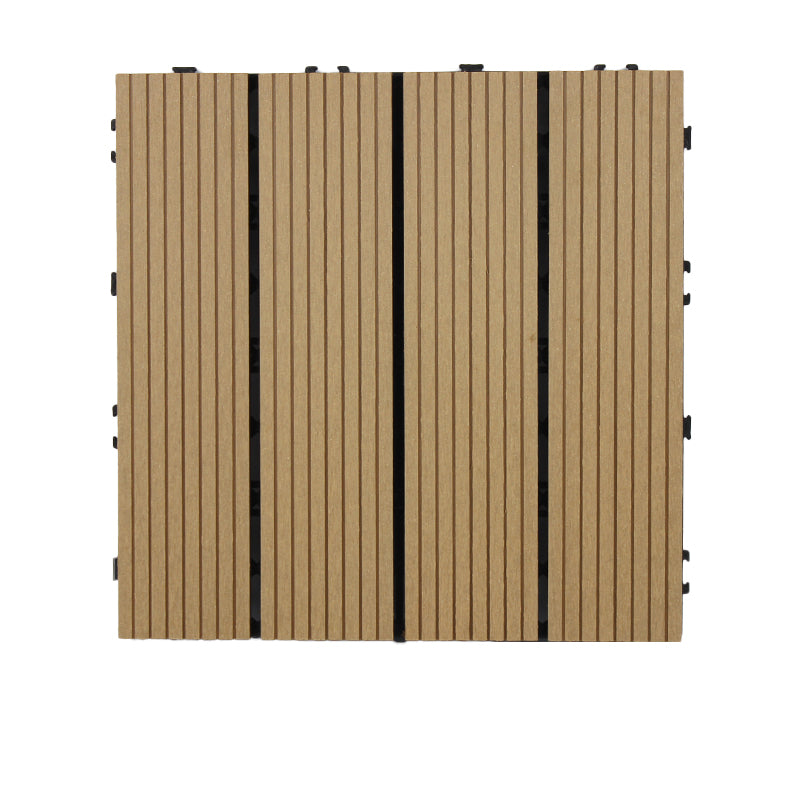 Deck Plank Loose Lay Manufactured Wood Decking Tiles Outdoor Flooring Apricot Straight Grain Clearhalo 'Home Improvement' 'home_improvement' 'home_improvement_outdoor_deck_tiles_planks' 'Outdoor Deck Tiles & Planks' 'Outdoor Flooring & Tile' 'Outdoor Remodel' 'outdoor_deck_tiles_planks' 7206666