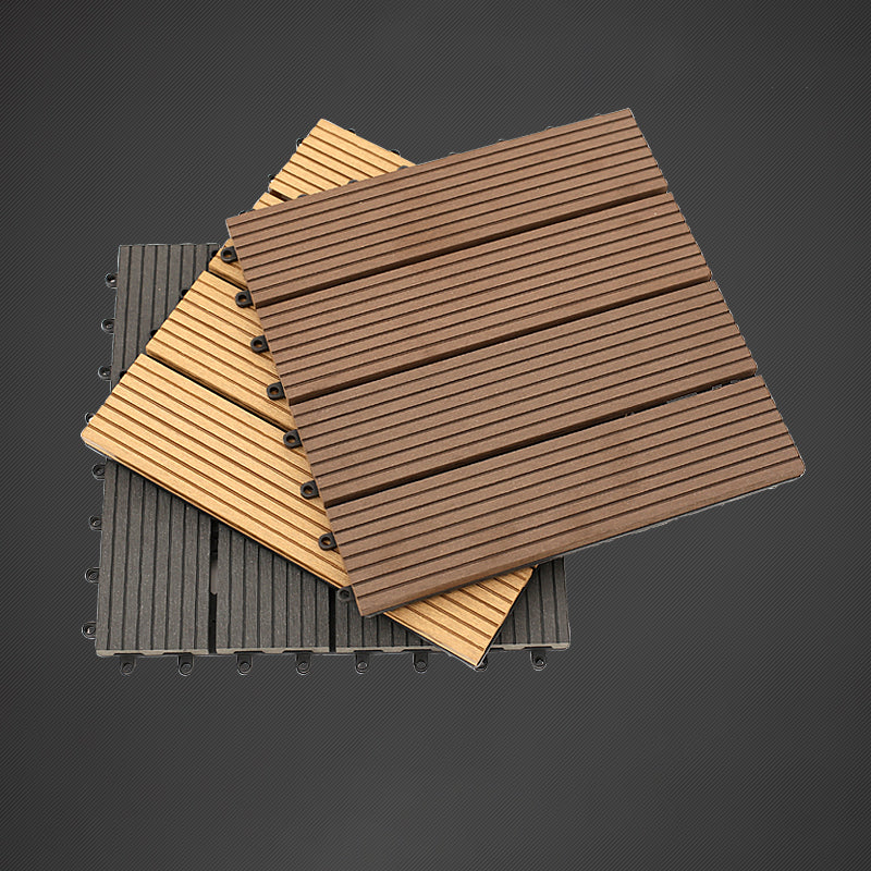 Deck Plank Loose Lay Manufactured Wood Decking Tiles Outdoor Flooring Clearhalo 'Home Improvement' 'home_improvement' 'home_improvement_outdoor_deck_tiles_planks' 'Outdoor Deck Tiles & Planks' 'Outdoor Flooring & Tile' 'Outdoor Remodel' 'outdoor_deck_tiles_planks' 7206670