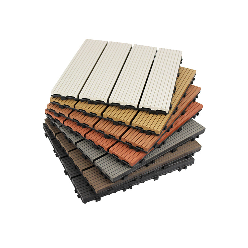 Deck Plank Loose Lay Manufactured Wood Decking Tiles Outdoor Flooring Clearhalo 'Home Improvement' 'home_improvement' 'home_improvement_outdoor_deck_tiles_planks' 'Outdoor Deck Tiles & Planks' 'Outdoor Flooring & Tile' 'Outdoor Remodel' 'outdoor_deck_tiles_planks' 7206672