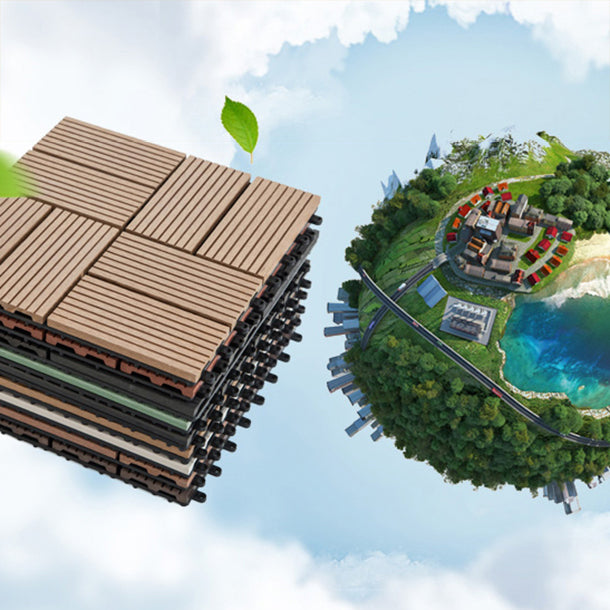 Deck Plank Loose Lay Manufactured Wood Decking Tiles Outdoor Flooring Clearhalo 'Home Improvement' 'home_improvement' 'home_improvement_outdoor_deck_tiles_planks' 'Outdoor Deck Tiles & Planks' 'Outdoor Flooring & Tile' 'Outdoor Remodel' 'outdoor_deck_tiles_planks' 7206680