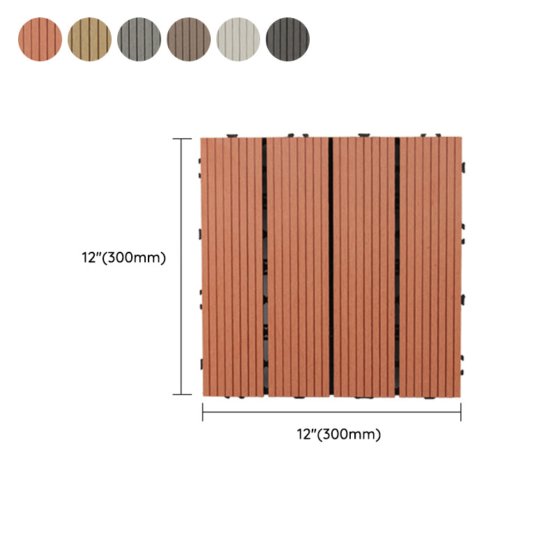 Deck Plank Loose Lay Manufactured Wood Decking Tiles Outdoor Flooring Clearhalo 'Home Improvement' 'home_improvement' 'home_improvement_outdoor_deck_tiles_planks' 'Outdoor Deck Tiles & Planks' 'Outdoor Flooring & Tile' 'Outdoor Remodel' 'outdoor_deck_tiles_planks' 7206690