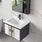 Vanity Set Wall Mounted Drawers Rectangular Ceramic Sink Vanity Set with Faucet Mirror Clearhalo 'Bathroom Remodel & Bathroom Fixtures' 'Bathroom Vanities' 'bathroom_vanities' 'Home Improvement' 'home_improvement' 'home_improvement_bathroom_vanities' 7206903