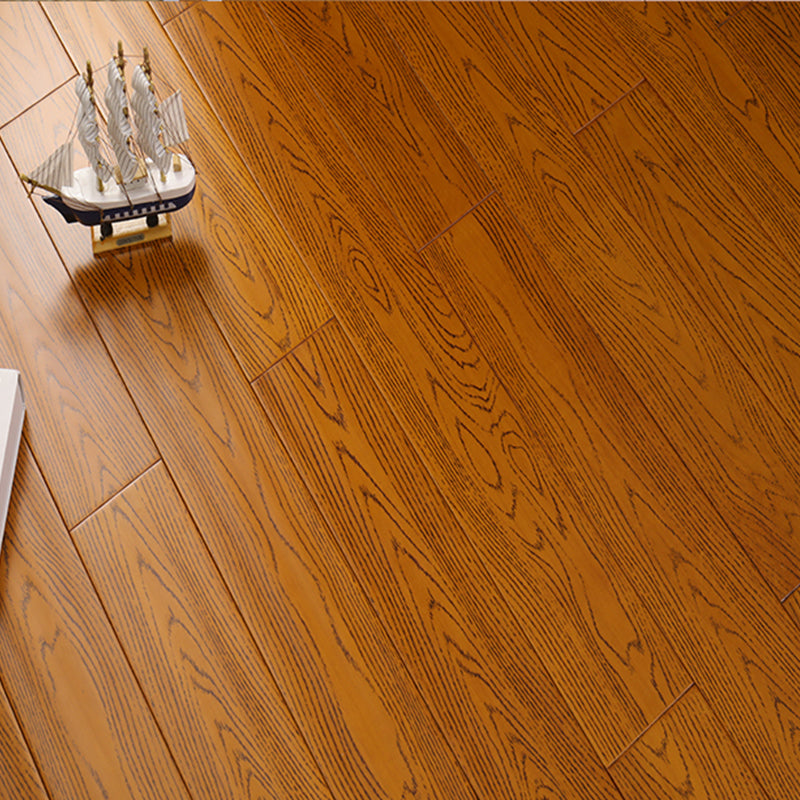Traditional Flooring Tiles Smooth Indoor Wooden Floor Planks Brown Clearhalo 'Flooring 'Hardwood Flooring' 'hardwood_flooring' 'Home Improvement' 'home_improvement' 'home_improvement_hardwood_flooring' Walls and Ceiling' 7207109