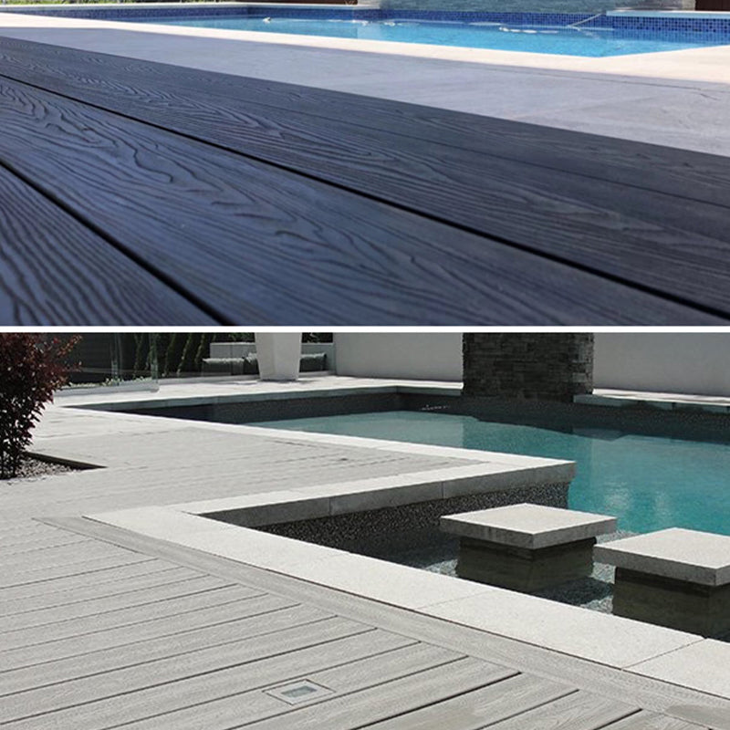Outdoor Floor Patio Composite Water-resistant Interlocking Deck Plank Clearhalo 'Home Improvement' 'home_improvement' 'home_improvement_outdoor_deck_tiles_planks' 'Outdoor Deck Tiles & Planks' 'Outdoor Flooring & Tile' 'Outdoor Remodel' 'outdoor_deck_tiles_planks' 7208534