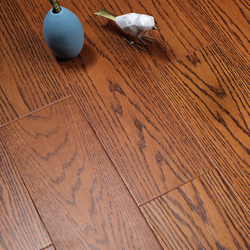 Oak Laminate Plank Flooring Water-resistant Laminate Flooring Clearhalo 'Flooring 'Home Improvement' 'home_improvement' 'home_improvement_laminate_flooring' 'Laminate Flooring' 'laminate_flooring' Walls and Ceiling' 7208579
