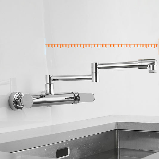 Modern Spring Spout Water Filler One Handle Low Arch Kitchen Faucet Clearhalo 'Home Improvement' 'home_improvement' 'home_improvement_kitchen_faucets' 'Kitchen Faucets' 'Kitchen Remodel & Kitchen Fixtures' 'Kitchen Sinks & Faucet Components' 'kitchen_faucets' 7208767