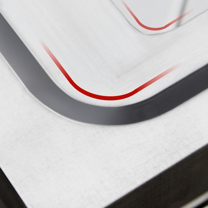 Classic Kitchen Sink Stainless Steel Workstation Sink with Faucet Clearhalo 'Home Improvement' 'home_improvement' 'home_improvement_kitchen_sinks' 'Kitchen Remodel & Kitchen Fixtures' 'Kitchen Sinks & Faucet Components' 'Kitchen Sinks' 'kitchen_sinks' 7209093