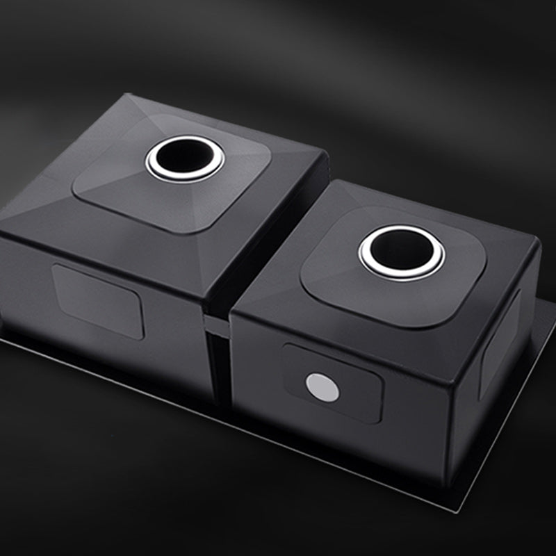 Modern Undermount Kitchen Sink Stainless Steel Kitchen Sink with Faucet Clearhalo 'Home Improvement' 'home_improvement' 'home_improvement_kitchen_sinks' 'Kitchen Remodel & Kitchen Fixtures' 'Kitchen Sinks & Faucet Components' 'Kitchen Sinks' 'kitchen_sinks' 7209177