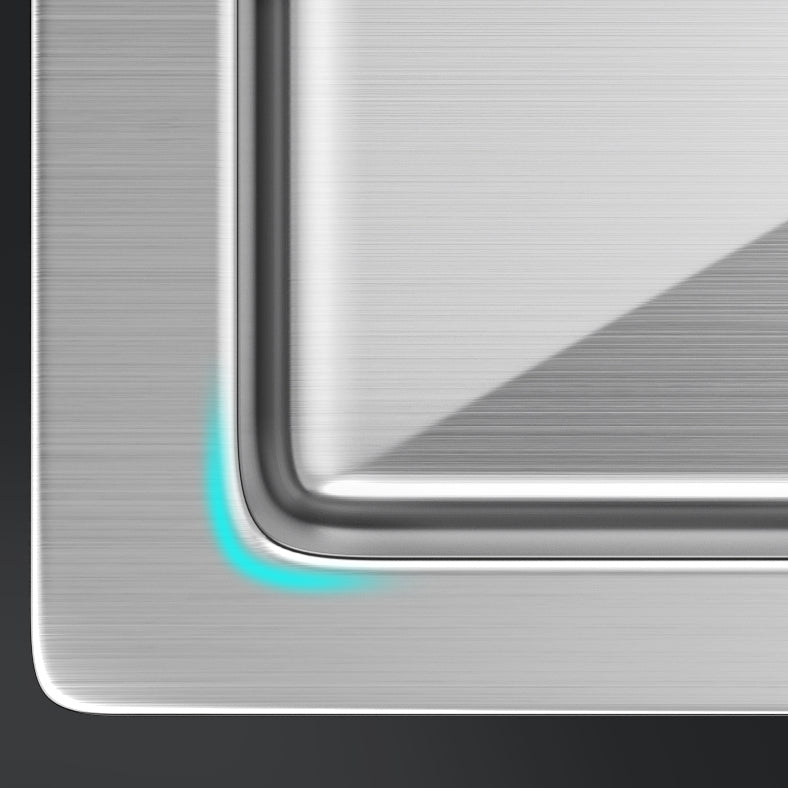 Modern Workstation Sink Stainless Steel with Basket Strainer and Faucet Kitchen Sink Clearhalo 'Home Improvement' 'home_improvement' 'home_improvement_kitchen_sinks' 'Kitchen Remodel & Kitchen Fixtures' 'Kitchen Sinks & Faucet Components' 'Kitchen Sinks' 'kitchen_sinks' 7209202