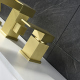 Modern Square Low Arc Faucet with Hand Shower Bathtub Faucet Clearhalo 'Bathroom Remodel & Bathroom Fixtures' 'Bathtub Faucets' 'bathtub_faucets' 'Home Improvement' 'home_improvement' 'home_improvement_bathtub_faucets' 7209394