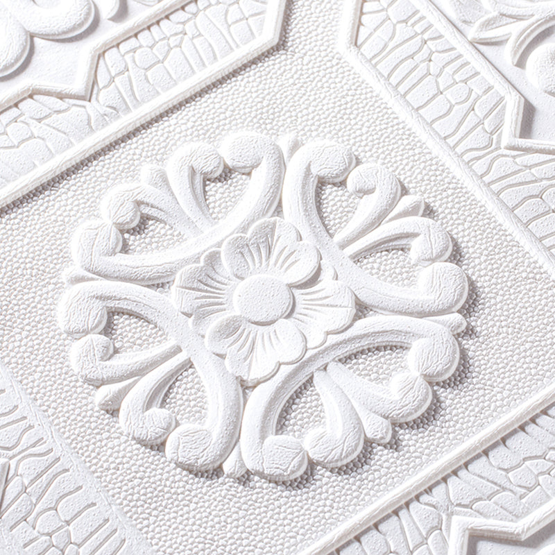 Modern Style XPE Foam Wall Paneling Square 3D Relief Waterproof Wall Paneling Clearhalo 'Flooring 'Home Improvement' 'home_improvement' 'home_improvement_wall_paneling' 'Wall Paneling' 'wall_paneling' 'Walls & Ceilings' Walls and Ceiling' 7209600