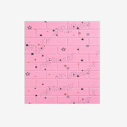 XPE Foam Wall Paneling Square Waterproof Wall Paneling for Living Room Rose Bloom Clearhalo 'Flooring 'Home Improvement' 'home_improvement' 'home_improvement_wall_paneling' 'Wall Paneling' 'wall_paneling' 'Walls & Ceilings' Walls and Ceiling' 7209649