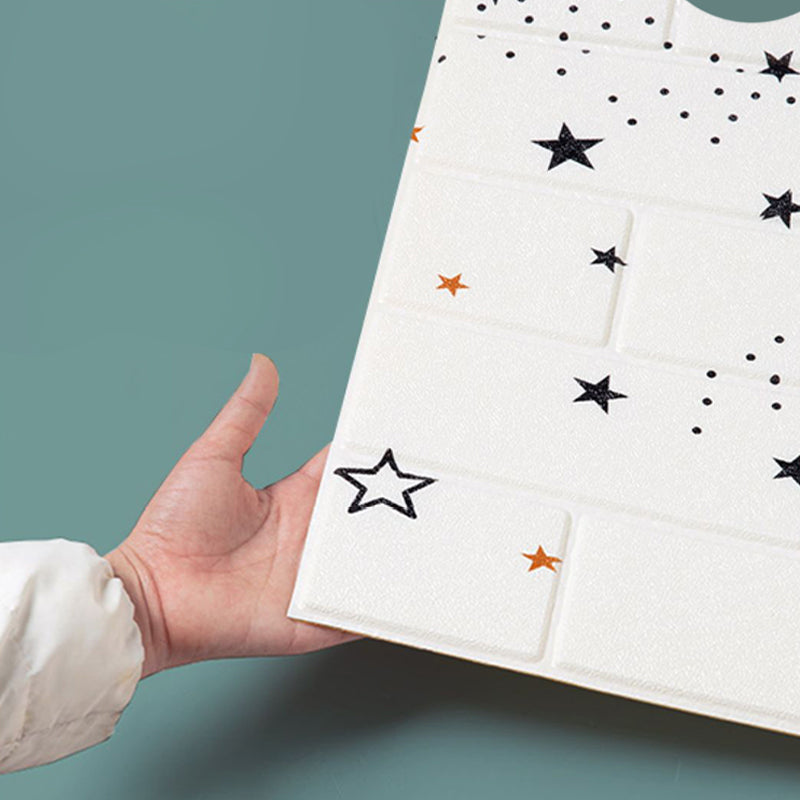 XPE Foam Wall Paneling Square Waterproof Wall Paneling for Living Room Clearhalo 'Flooring 'Home Improvement' 'home_improvement' 'home_improvement_wall_paneling' 'Wall Paneling' 'wall_paneling' 'Walls & Ceilings' Walls and Ceiling' 7209657