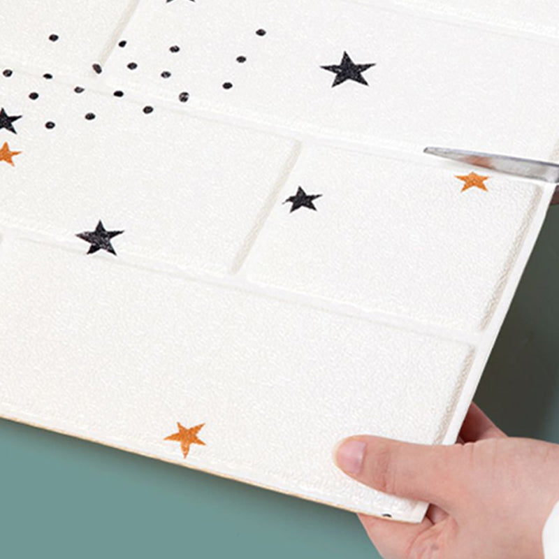 XPE Foam Wall Paneling Square Waterproof Wall Paneling for Living Room Clearhalo 'Flooring 'Home Improvement' 'home_improvement' 'home_improvement_wall_paneling' 'Wall Paneling' 'wall_paneling' 'Walls & Ceilings' Walls and Ceiling' 7209658