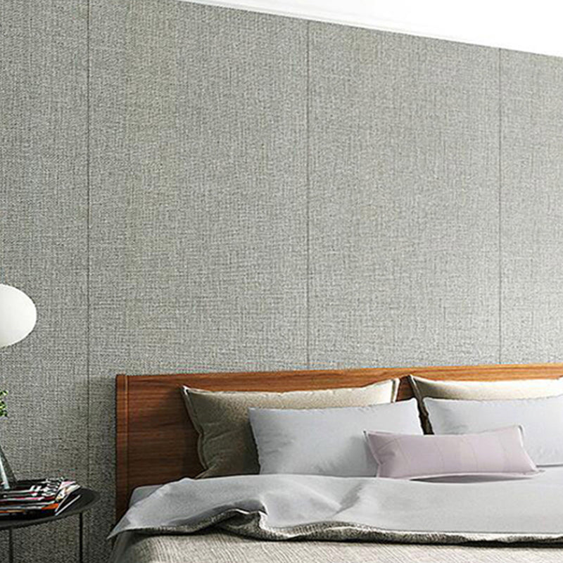 Bed Room Wall Paneling Modern Style Waterproof Foam Wall Paneling Grey Clearhalo 'Flooring 'Home Improvement' 'home_improvement' 'home_improvement_wall_paneling' 'Wall Paneling' 'wall_paneling' 'Walls & Ceilings' Walls and Ceiling' 7209703