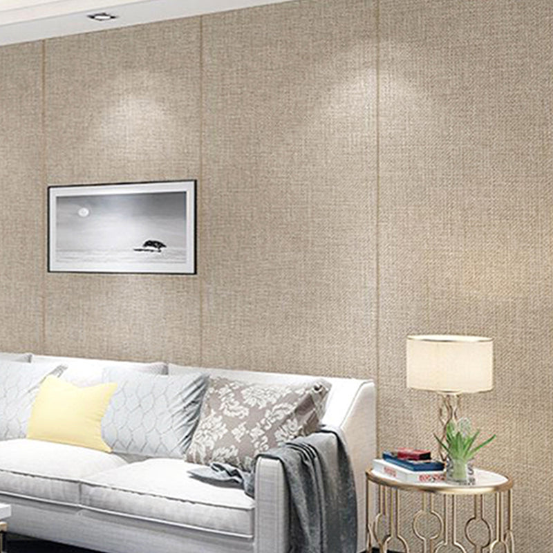 Bed Room Wall Paneling Modern Style Waterproof Foam Wall Paneling Light Coffee Clearhalo 'Flooring 'Home Improvement' 'home_improvement' 'home_improvement_wall_paneling' 'Wall Paneling' 'wall_paneling' 'Walls & Ceilings' Walls and Ceiling' 7209705