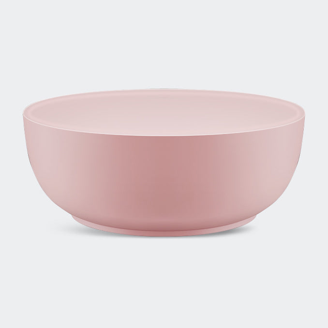 Antique Finish Soaking Bathtub Round Stand Alone Modern Bath Tub Pink Clearhalo 'Bathroom Remodel & Bathroom Fixtures' 'Bathtubs' 'Home Improvement' 'home_improvement' 'home_improvement_bathtubs' 'Showers & Bathtubs' 7213866