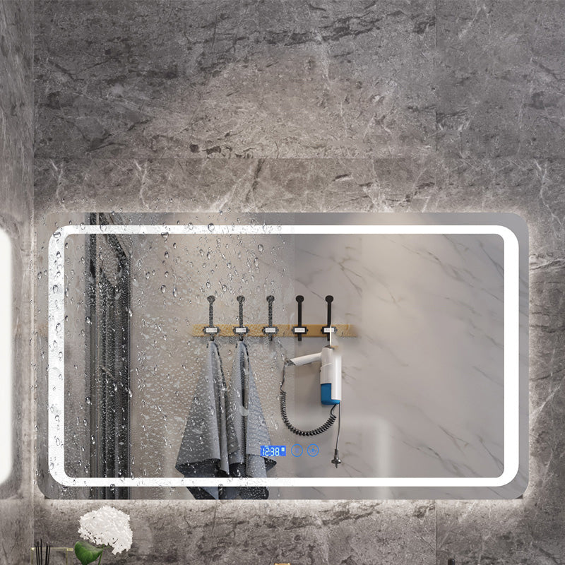 Mid-Century Modern Bathroom Vanity Stone with Mirror and Standalone Cabinet Vanity Clearhalo 'Bathroom Remodel & Bathroom Fixtures' 'Bathroom Vanities' 'bathroom_vanities' 'Home Improvement' 'home_improvement' 'home_improvement_bathroom_vanities' 7215116