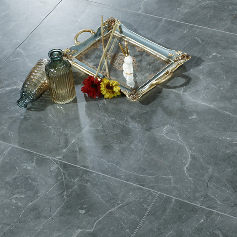 Modern Laminate Plank Flooring Wood Laminate Flooring with Marble Look Gray Marble Clearhalo 'Flooring 'Home Improvement' 'home_improvement' 'home_improvement_laminate_flooring' 'Laminate Flooring' 'laminate_flooring' Walls and Ceiling' 7215199