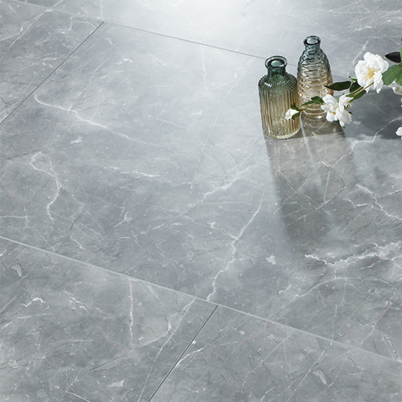 Modern Laminate Plank Flooring Wood Laminate Flooring with Marble Look Light Grey Clearhalo 'Flooring 'Home Improvement' 'home_improvement' 'home_improvement_laminate_flooring' 'Laminate Flooring' 'laminate_flooring' Walls and Ceiling' 7215202