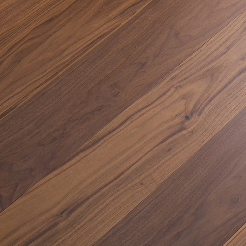 Wood Laminate Flooring Stain Resistant Laminate Plank Flooring Set of 7 Black Walnut Clearhalo 'Flooring 'Home Improvement' 'home_improvement' 'home_improvement_laminate_flooring' 'Laminate Flooring' 'laminate_flooring' Walls and Ceiling' 7215239