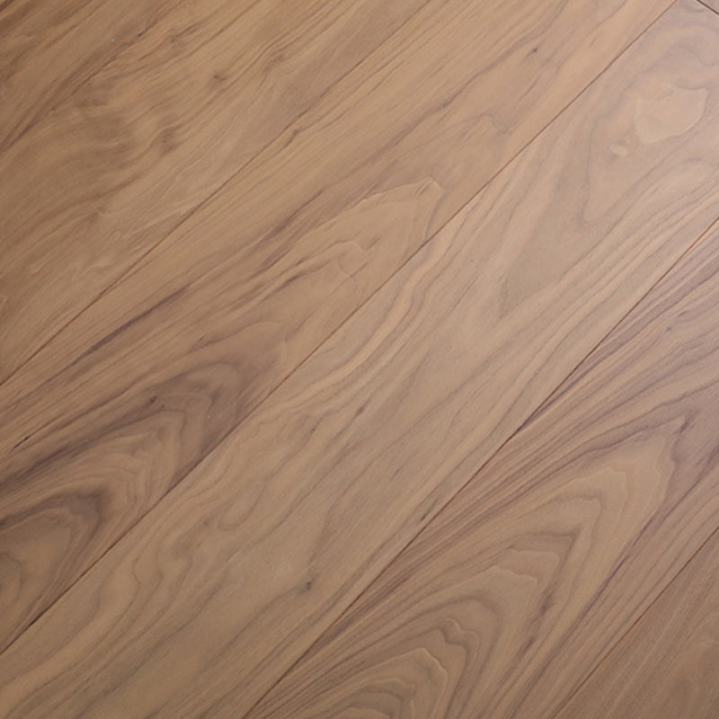 Wood Laminate Flooring Stain Resistant Laminate Plank Flooring Set of 7 Walnut Clearhalo 'Flooring 'Home Improvement' 'home_improvement' 'home_improvement_laminate_flooring' 'Laminate Flooring' 'laminate_flooring' Walls and Ceiling' 7215247