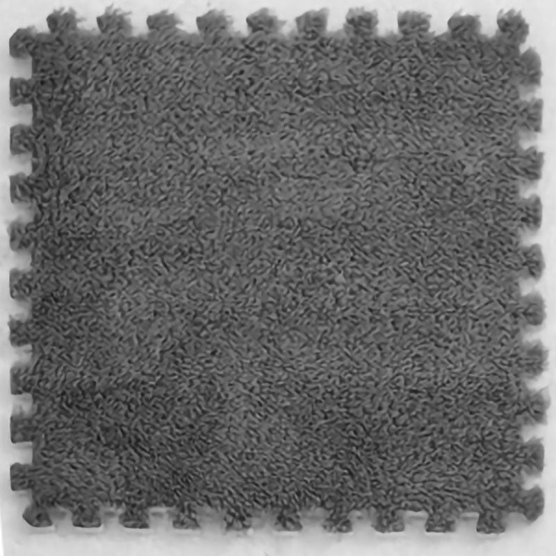 Living Room Carpet Tiles Interlocking Level Loop Square Carpet Tiles Dark Gray Clearhalo 'Carpet Tiles & Carpet Squares' 'carpet_tiles_carpet_squares' 'Flooring 'Home Improvement' 'home_improvement' 'home_improvement_carpet_tiles_carpet_squares' Walls and Ceiling' 7215695