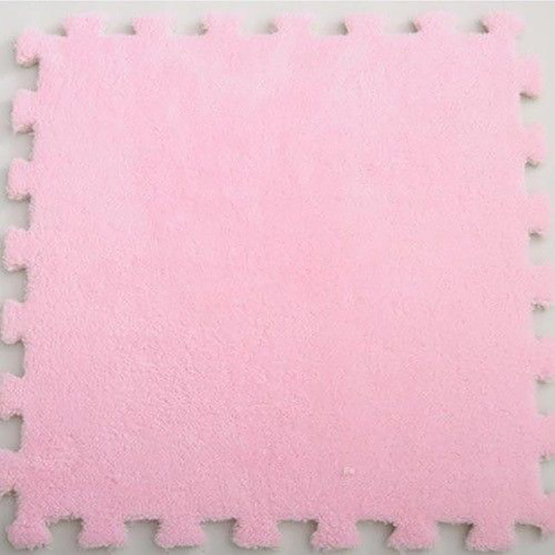 Living Room Carpet Tiles Interlocking Level Loop Square Carpet Tiles Pink Clearhalo 'Carpet Tiles & Carpet Squares' 'carpet_tiles_carpet_squares' 'Flooring 'Home Improvement' 'home_improvement' 'home_improvement_carpet_tiles_carpet_squares' Walls and Ceiling' 7215700