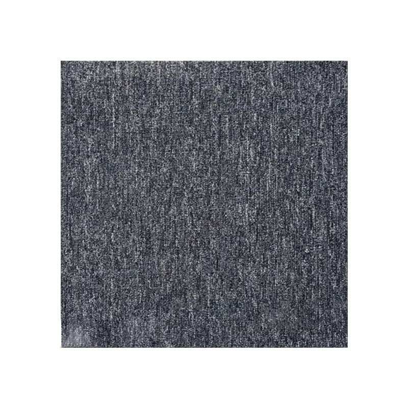 Carpet Tile Fade Resistant Non-Skid Solid Color Loose Lay Carpet Tile Living Room Light Gray Clearhalo 'Carpet Tiles & Carpet Squares' 'carpet_tiles_carpet_squares' 'Flooring 'Home Improvement' 'home_improvement' 'home_improvement_carpet_tiles_carpet_squares' Walls and Ceiling' 7215797