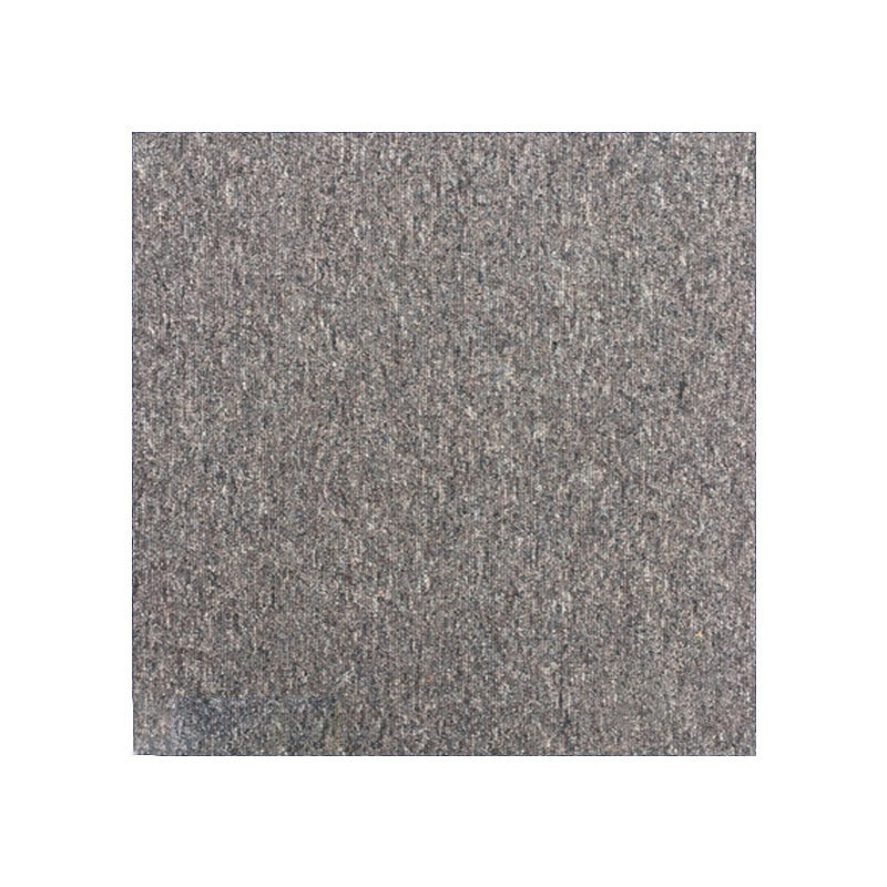 Carpet Tile Fade Resistant Non-Skid Solid Color Loose Lay Carpet Tile Living Room Silver Gray Clearhalo 'Carpet Tiles & Carpet Squares' 'carpet_tiles_carpet_squares' 'Flooring 'Home Improvement' 'home_improvement' 'home_improvement_carpet_tiles_carpet_squares' Walls and Ceiling' 7215810