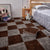 Modern Carpet Floor Tile Plush Cut Interlocking Non-Skid Tiles and Carpet Gray/ Coffee Clearhalo 'Carpet Tiles & Carpet Squares' 'carpet_tiles_carpet_squares' 'Flooring 'Home Improvement' 'home_improvement' 'home_improvement_carpet_tiles_carpet_squares' Walls and Ceiling' 7215879