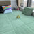 Modern Carpet Floor Tile Plush Cut Interlocking Mildew Resistant Tiles and Carpet Mint Green Clearhalo 'Carpet Tiles & Carpet Squares' 'carpet_tiles_carpet_squares' 'Flooring 'Home Improvement' 'home_improvement' 'home_improvement_carpet_tiles_carpet_squares' Walls and Ceiling' 7215920